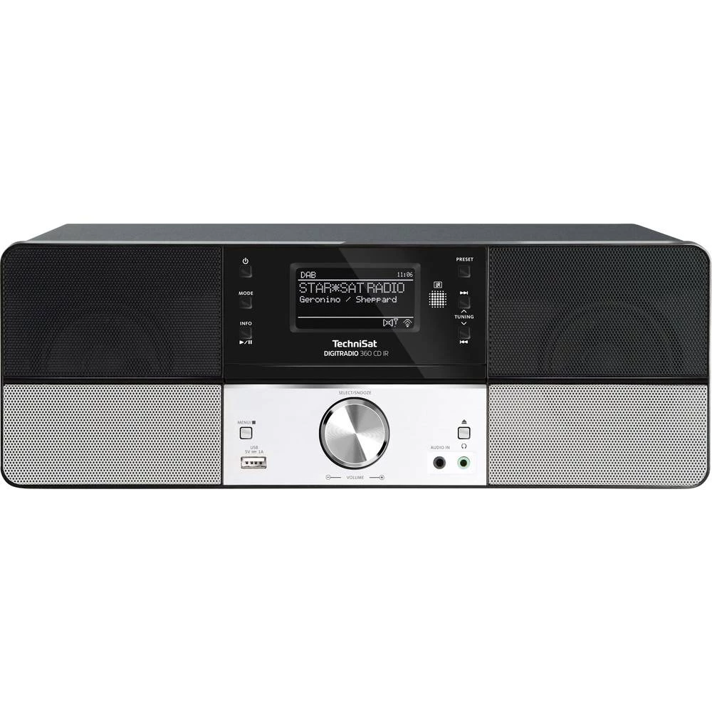 Internet Stolni radio TechniSat DIGITRADIO 360 CD IR CD, DAB+, WLAN, USB, UKW, LAN, Internetski radio Spotify, Multiroom mogućno slika
