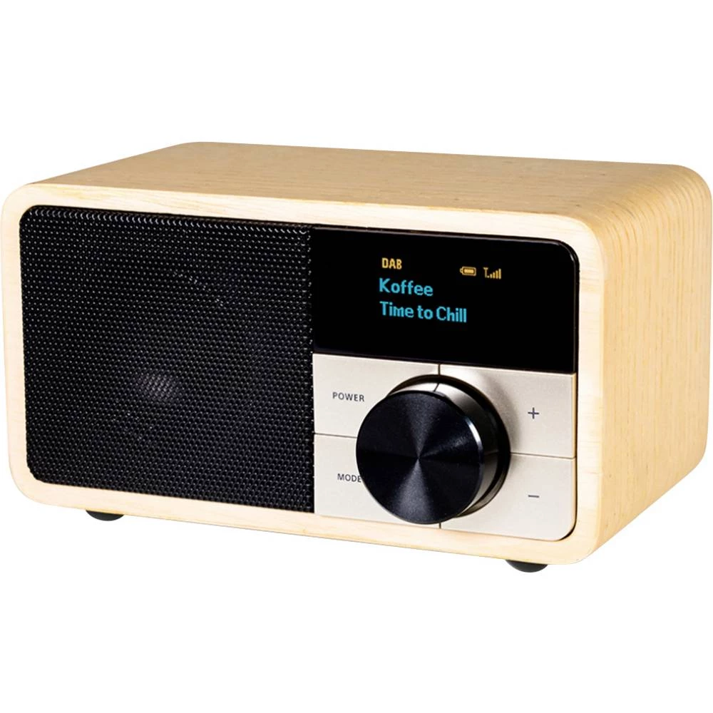 Kathrein DAB+ 1 mini desktop radio DAB+ (1012), ukw DAB+, ukw, Bluetooth drvo (svijetlo) slika