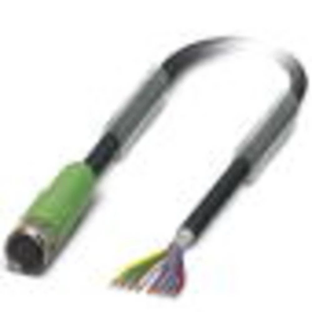 Priključni kabel za senzor/aktivator 1.50 m Broj polova: 8 Phoenix Contact 1404147 SAC-8P- 1,5-PUR/M 8FS SH 1 ST slika