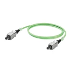 RJ45 mrežni priključni kabel Weidmüller CAT 5, Weidmüller CAT 5e SF/UTP 5 m otporan na plamen, sa zaštitom za pričvrsni nosić ze