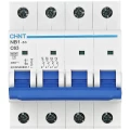 Chint 179750 NB1-63 4P C50 6kA DB zaštitna sklopka za vodove    4-polni 50 A  240 V, 415 V slika