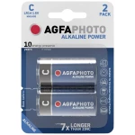 AgfaPhoto LR14 baby (c)-baterija alkalno-manganov 1.5 V 2 St.