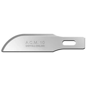 ACM10 SM oštrice skalpela 40 mm ugljen karbon crna boja slika