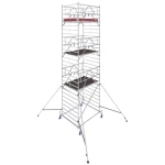 Krause 781062 FahrGerüst aluminij na roli mobilna Radna visina (maks.): 8.40 m srebrna 294 kg