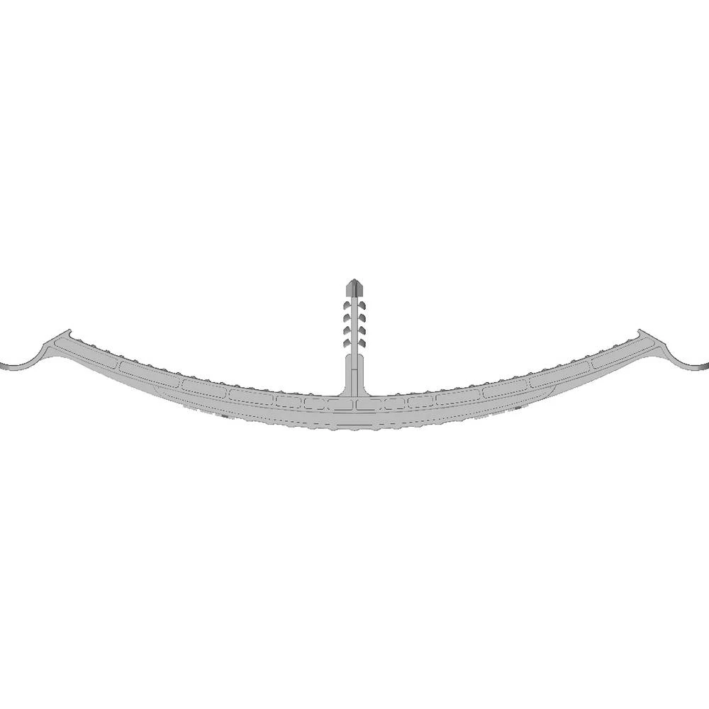 N & L Klemmbügel 200mm montažni element priključak 541STN   za zidane utičnice, bez halogena, s tiplom, uv stabiliziran slika