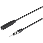 Renkforce 1 m auto antena produžni kabel  DIN 150 Ohm crna  RF-5087926