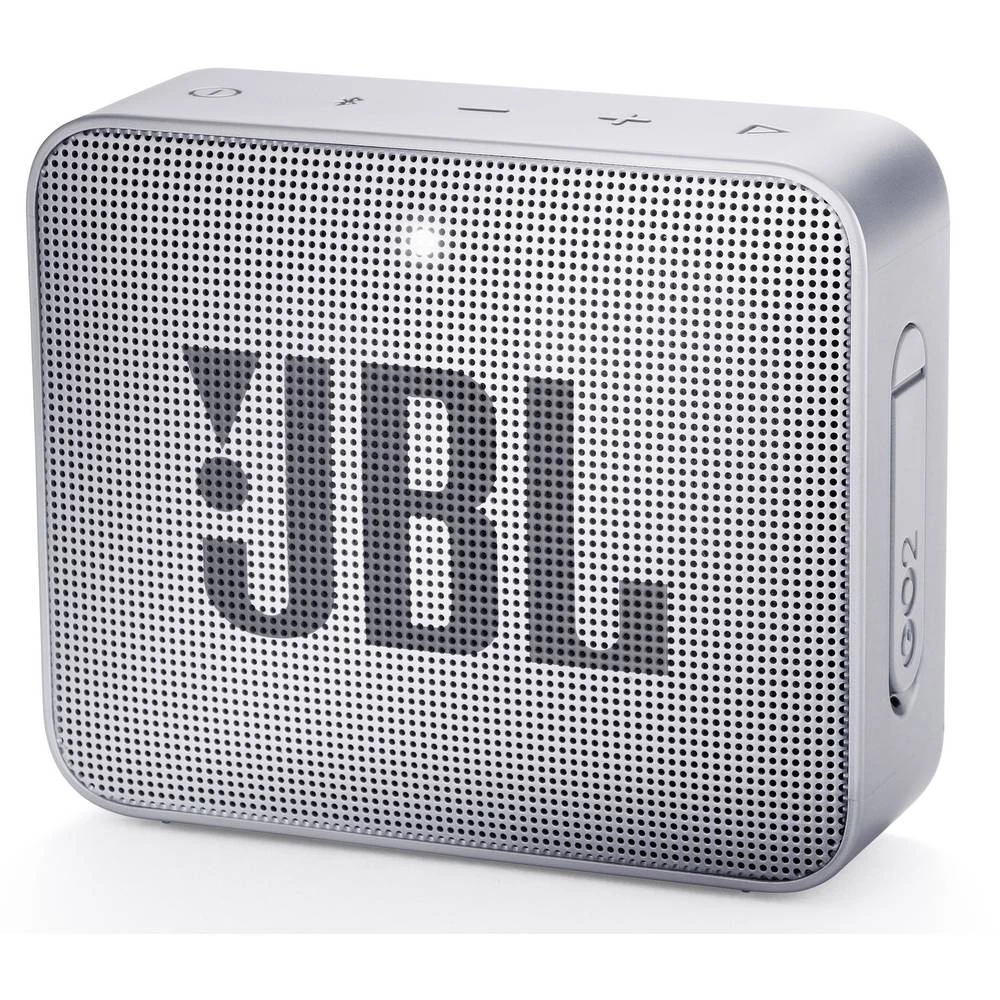 Bluetooth zvučnik JBL Go2 AUX, Funkcija govora slobodnih ruku, Vanjski, Vodootporan Siva slika