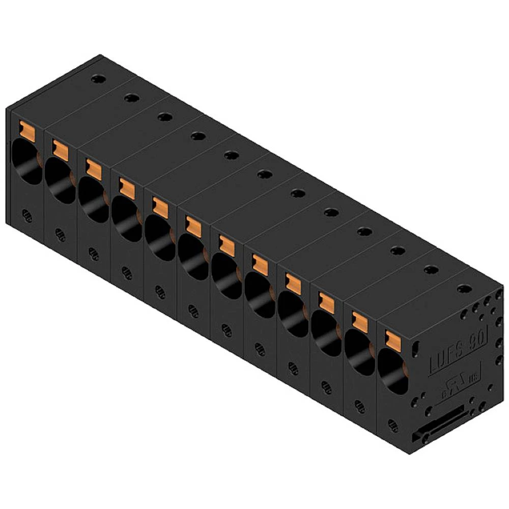 Weidmüller LUFS 10.00/12/90V 5.0SN BK BX Opružna blok spojka 10 ST slika