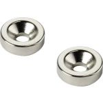 Trajni magnet Prstenasti N35 Granična temperatura (maks.): 80 °C TRU COMPONENTS