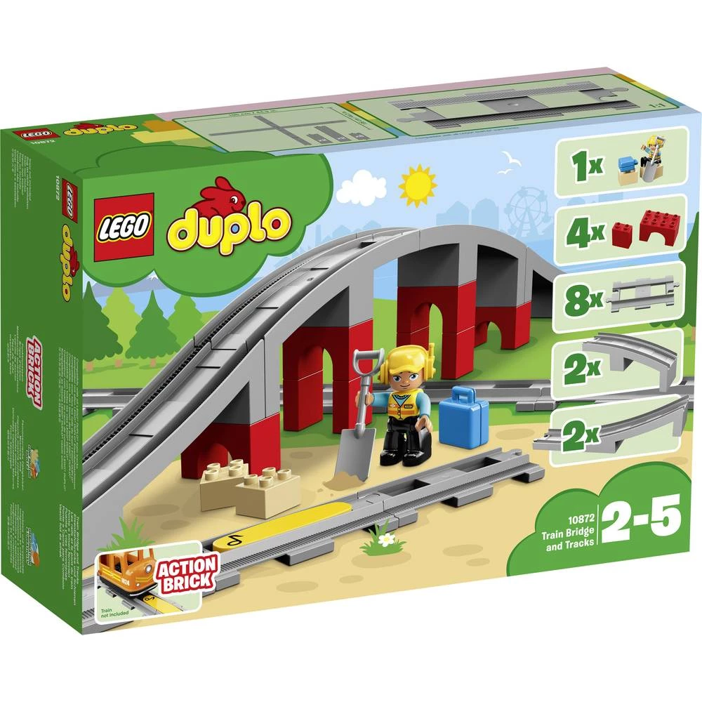 LEGO&reg; DUPLO&reg; 10872 Željeznički most i tračnice slika