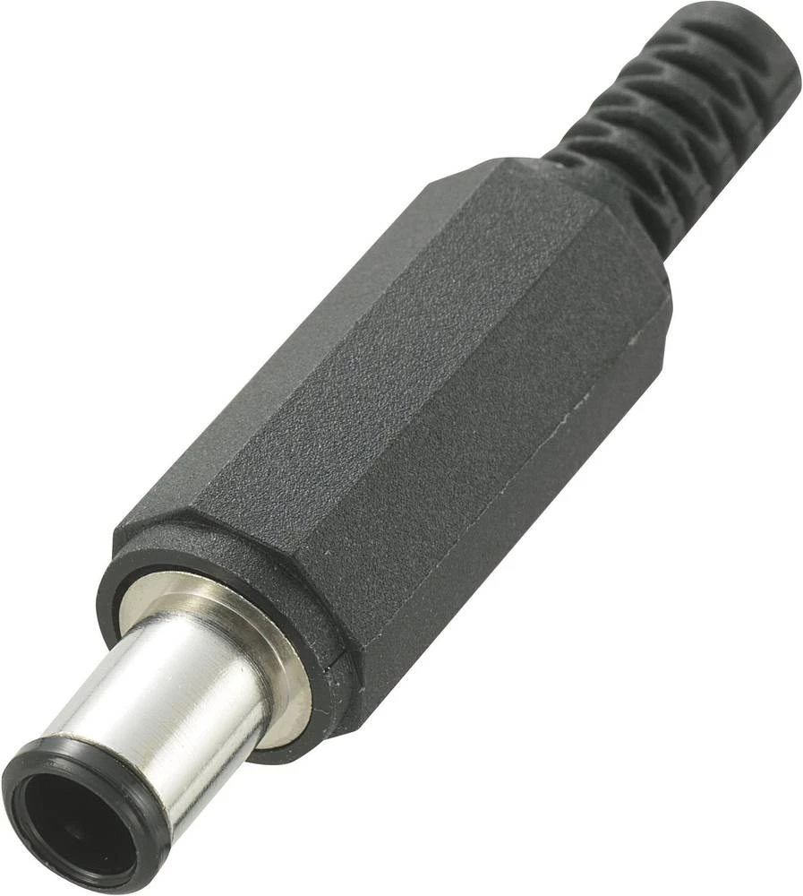 TRU COMPONENTS niskonaponski konektor, utikač, ravan, 5.5 mm 1 mm 1 kom. slika