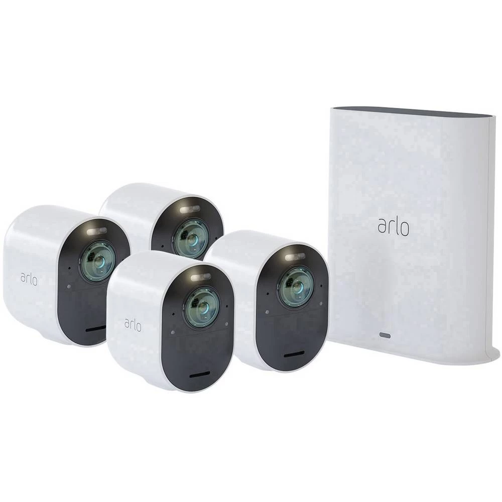 ARLO Arlo Ultra VMS5440 VMS5440-100EUS WLAN IP-Set sigurnosne kamere Sa 4 kamere 3840 x 2160 piksel slika