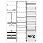 Striebel & John 2CPX035893R9999 KS303Z ormar za brojilo   Broj redova = 3