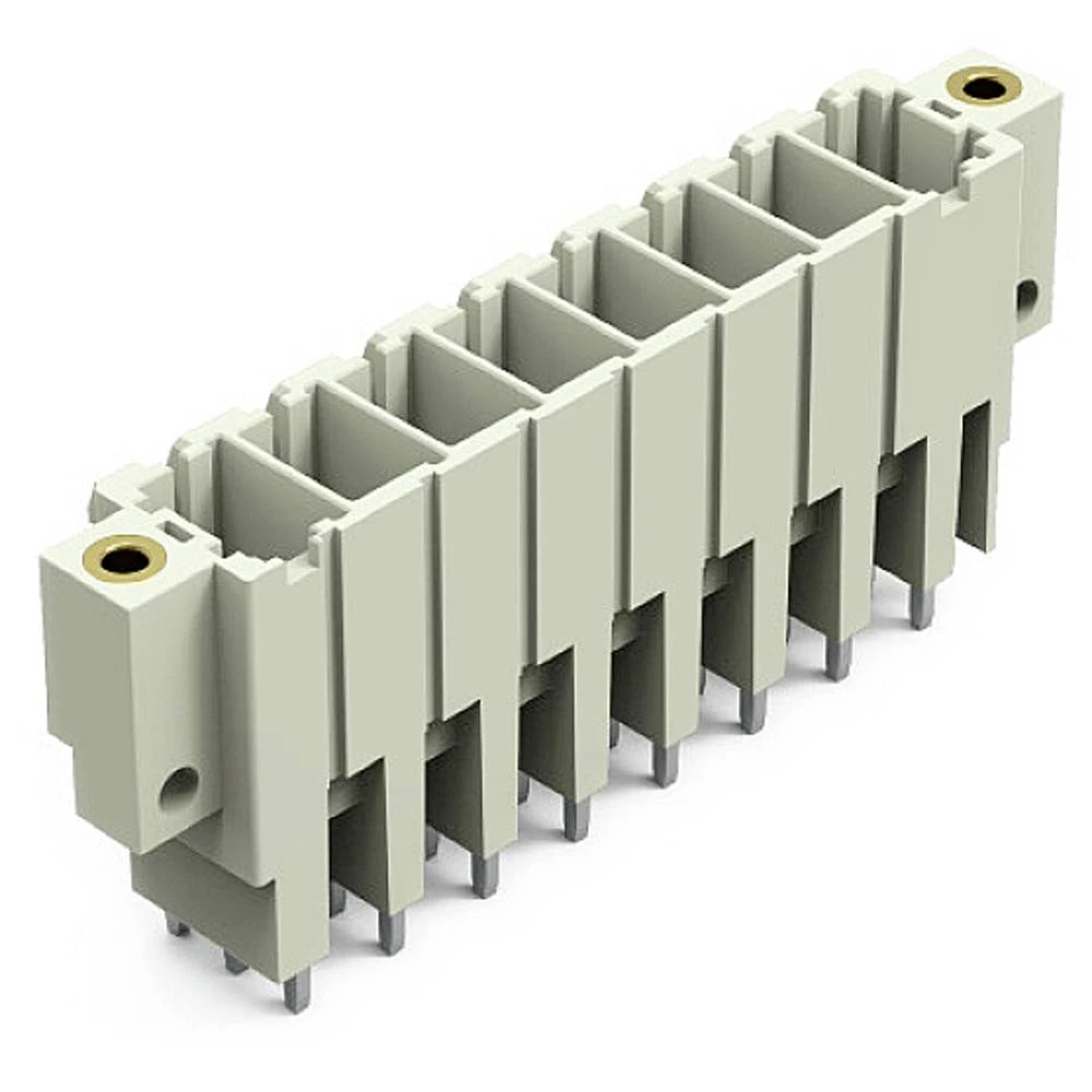 WAGO standardna letva s muškim kontaktima Ukupan broj polova 8 Raster: 7.62 mm 831-3608/108-000 12 St. slika