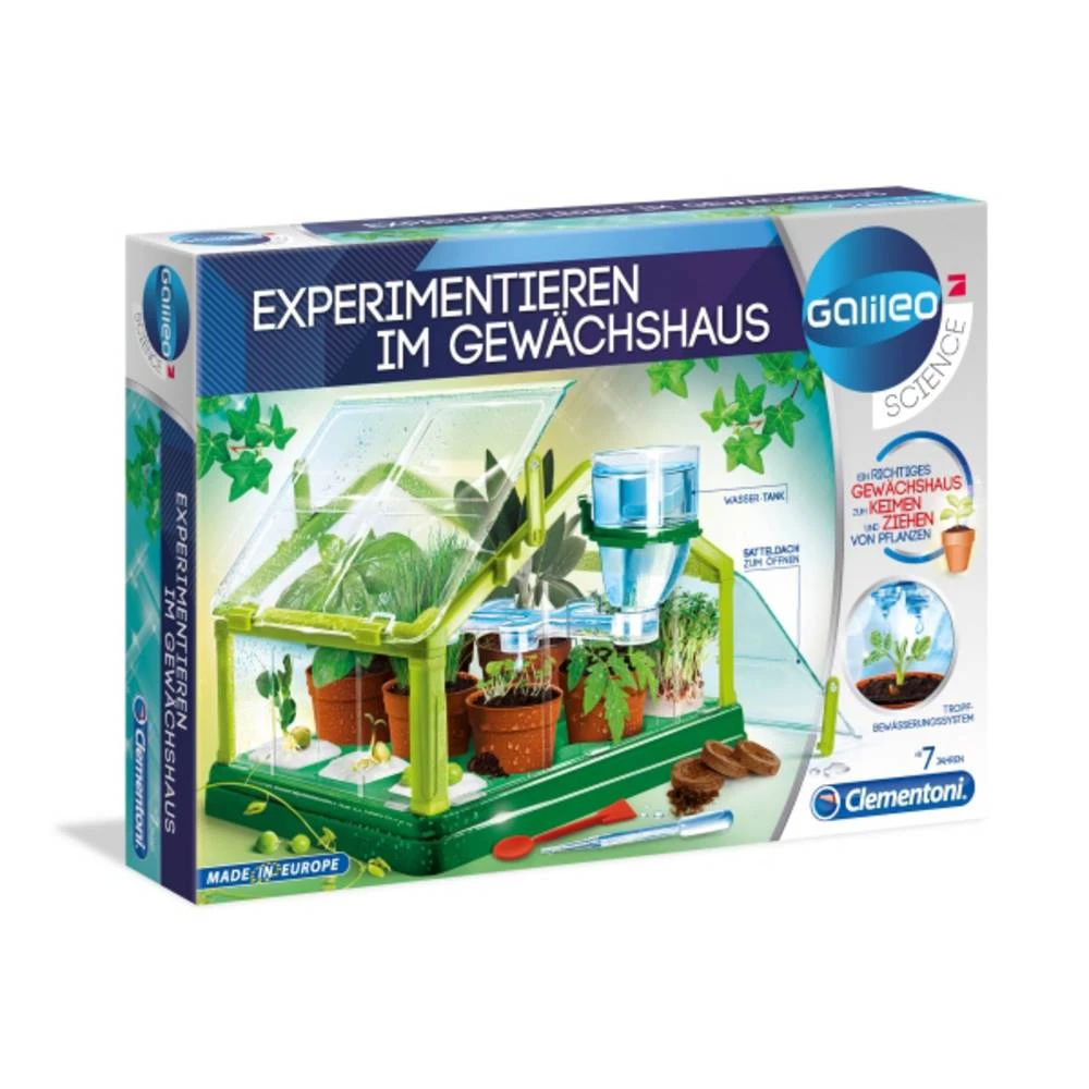 Clementoni 59081 Clementoni Galileo - Experimentieren im Gewächshaus  eksperimentalni set slika