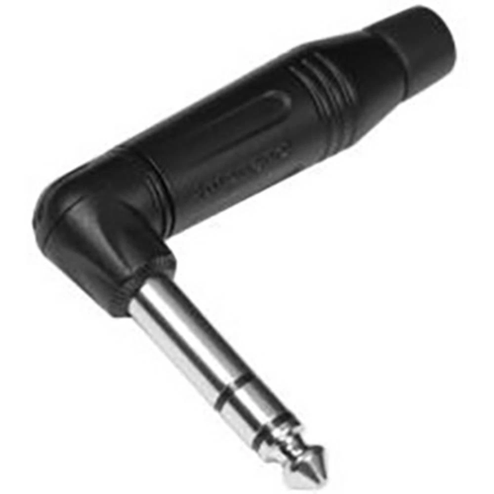 Jack utični konektor 6.35 mm Ravni muški konektor Broj polova: 3 Stereo Crna Amphenol 1 ST slika