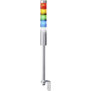 Signalni toranj LED Patlite LR4-502LJNU-RYGBC 5-bojno, Crvena, Žuta, Zelena, Plava boja, Prozirna 5-bojno, Crvena, Žuta, Zelena, slika
