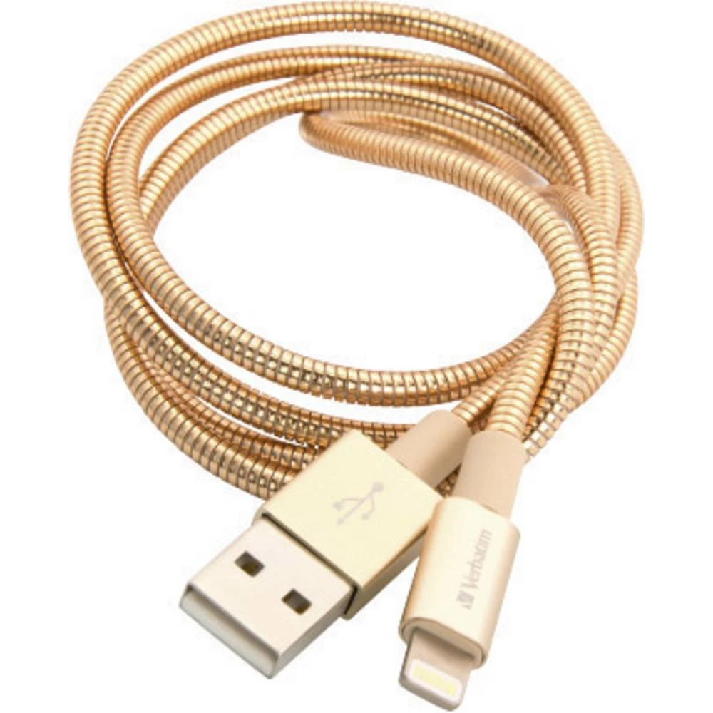 Verbatim Kabel za punjenje 100 cm Zlatna slika