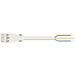 WAGO 771-9993/206-102 mrežni priključni kabel mrežni adapter - slobodan kraj Ukupan broj polova: 3 bijela 1 m 1 St.