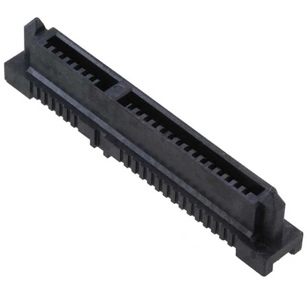 Molex 877131001 1.27mm Pitch Serial ATA Host Receptacle, Surface Mount, Vertical, Standard Height, with 3.70mm Plastic Lo slika