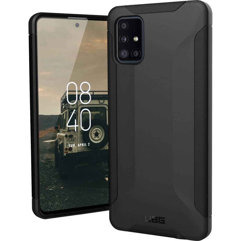 Urban Armor Gear Scout Case stražnji poklopac za mobilni telefon Samsung Galaxy A51, Galaxy A90 5G crna slika