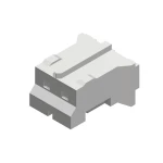 EDAC kućište kabelske utičnice Ukupan broj polova 2 Raster: 2 mm 140-502-210-011 1 St.