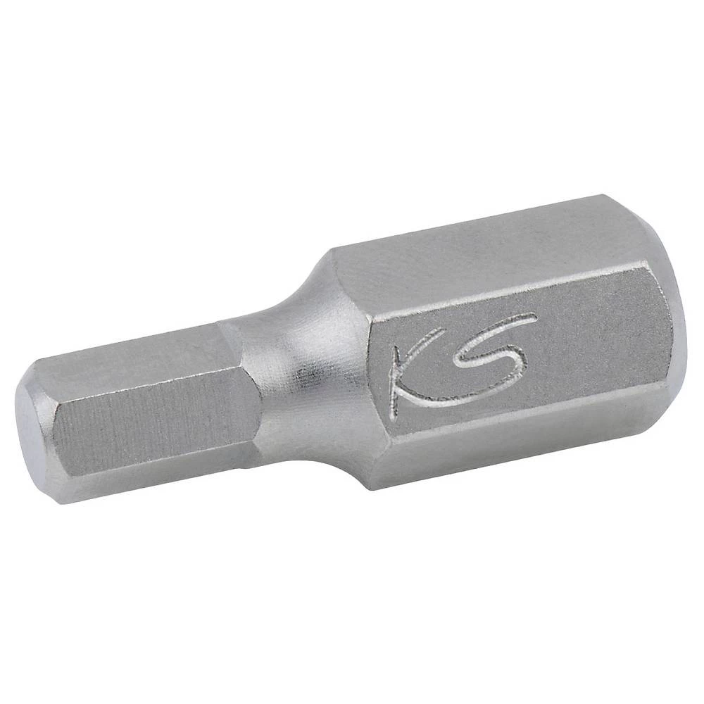 KS Tools 930.1008 šestrubni bit specijalni čelik poniklovani kom. slika