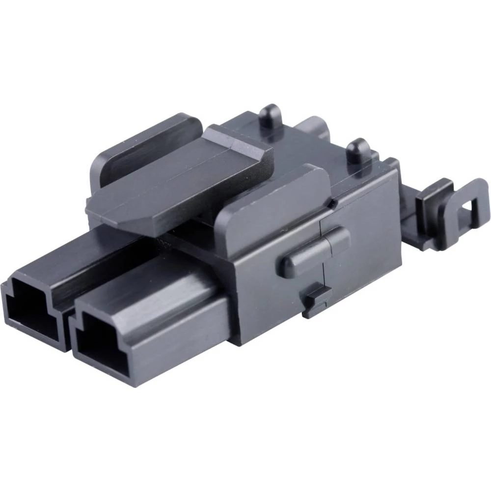 Molex 428160212 10.00mm Pitch Mini-Fit Sr. Receptacle Housing, Single Row, 2 Circuit, Black slika