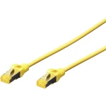 Digitus DK-1644-A-020/Y RJ45 mrežni kabel, Patch kabel cat 6a S/FTP 2.00 m žuta bez halogena, upleteni parovi, sa zaštitom za nosić, vatrostalan 1 St.