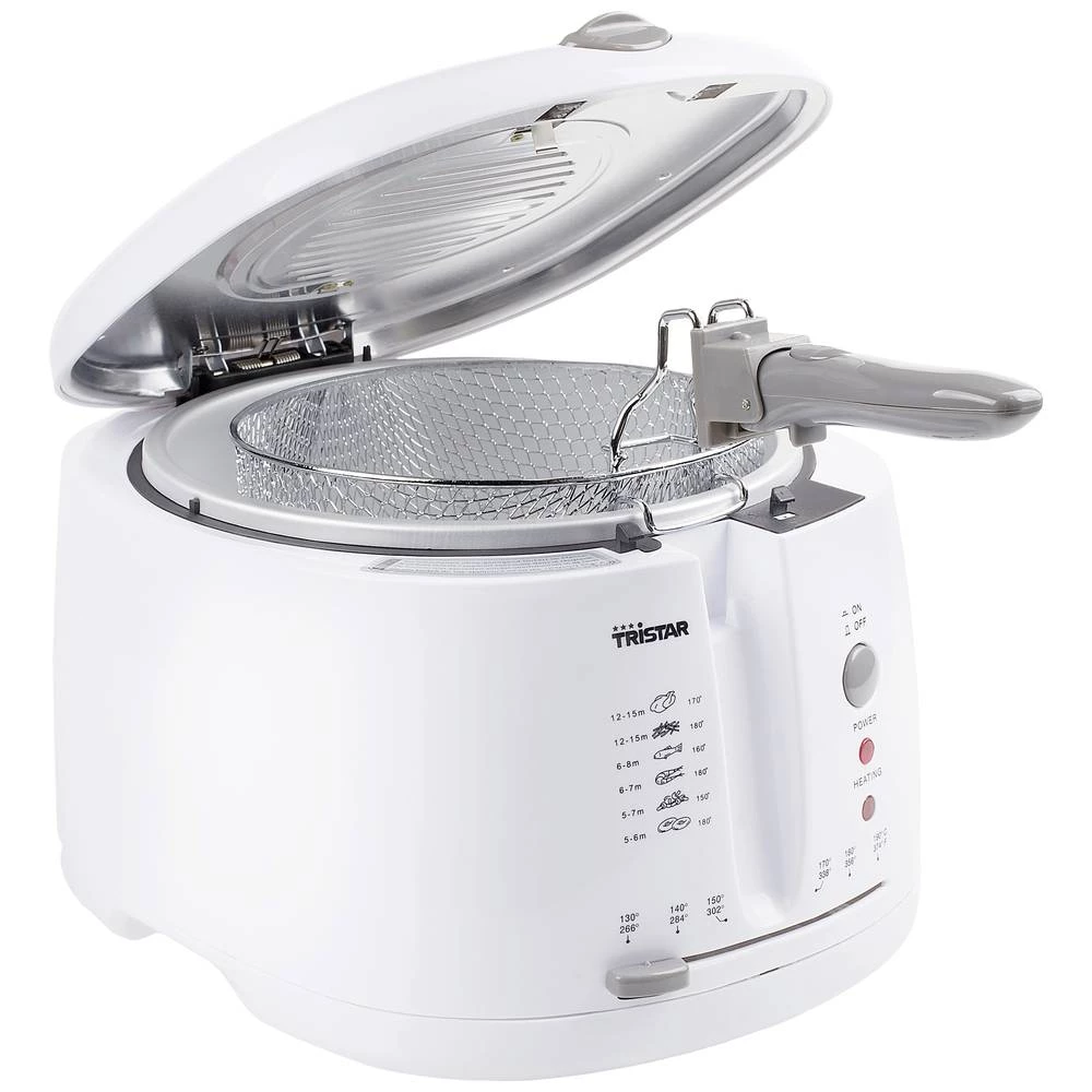 Friteza Tristar FR-6904 - kapacitet: 2,5 litre - hladna izvana Tristar FR-6904 friteza 1600 W  bijela slika
