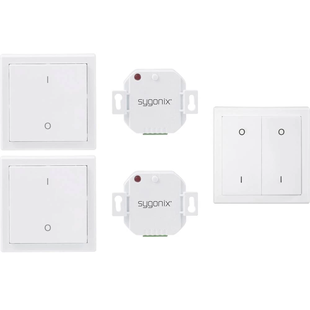 RSL Bežični prekidač, Bežični zidni kontakt Ugradnja, Površinska ugradnja, Nadžbukna 2-kanalni Rasklopna snaga (maks.) 2000 W Do slika