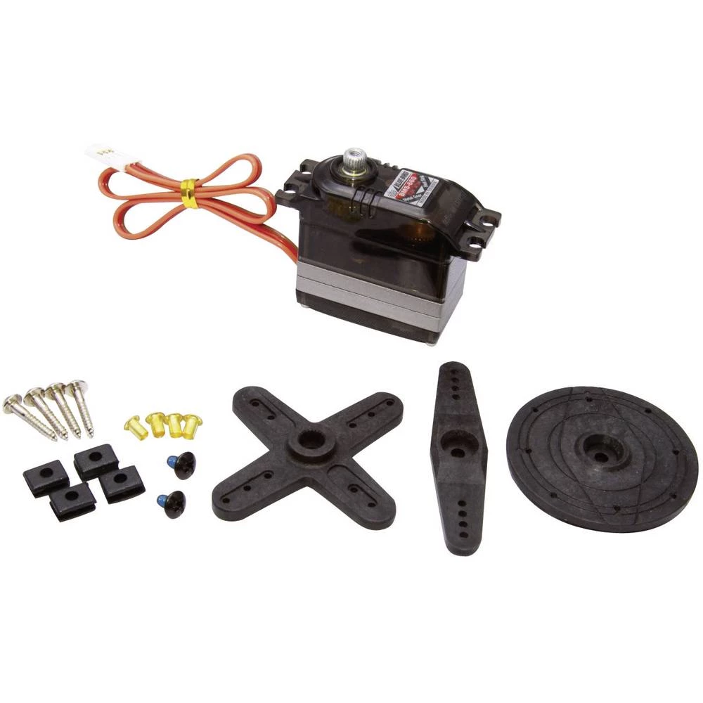 Bluebird Standardni servo BMS-660MG+HS Analogni servo Materijal prigona: Metal Sustav utičnica: JR slika
