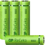 GP Batteries ReCyko+ HR03 micro (AAA) akumulator NiMH 850 mAh 1.2 V 4 St.