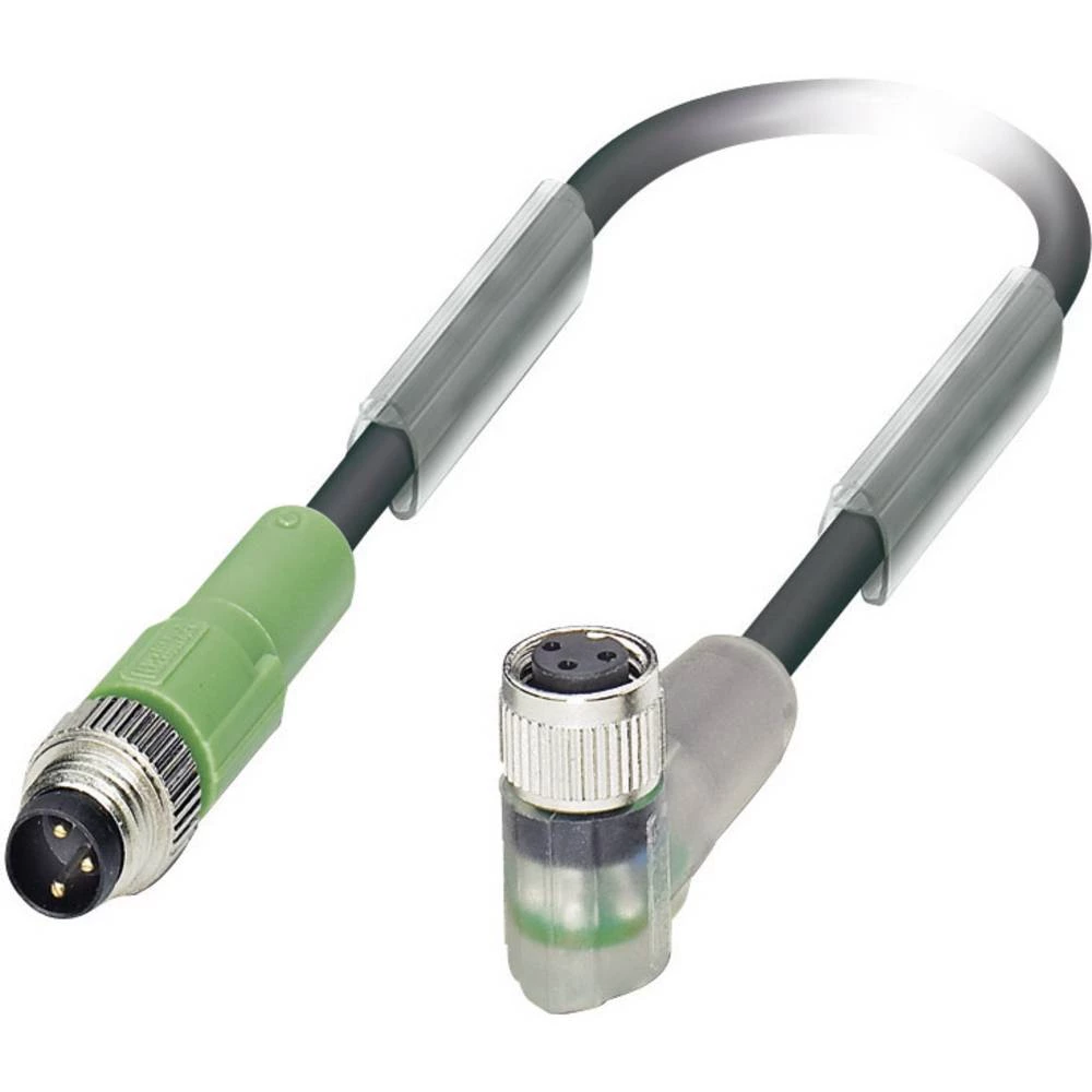 Utični konektor za senzor/aktivator, konfekcionirani M8 Ravni muški konektor, Žženski konektor, ravni 1.50 m Broj polova: 3 Phoe slika