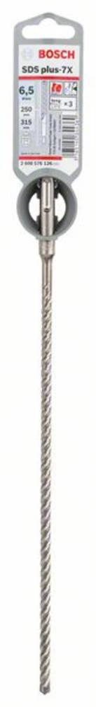 Bušilica SDS-plus-7X, 6,5 x 250 x 315 mm Bosch Accessories 2608576126 dužina:315 mm slika
