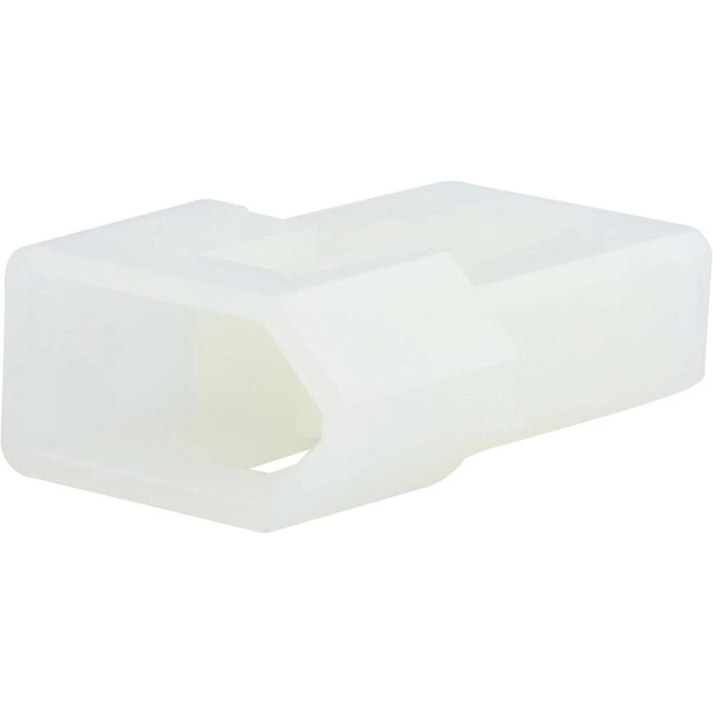 Molex 03092022 2.36mm Diameter Standard .093" Pin and Socket Plug Housing, 2 Circuits, without Mounting Ears, Natural slika
