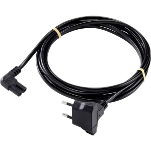 Sygonix SY-5043446 struja kabel za napajanje  crna 3.00 m slika