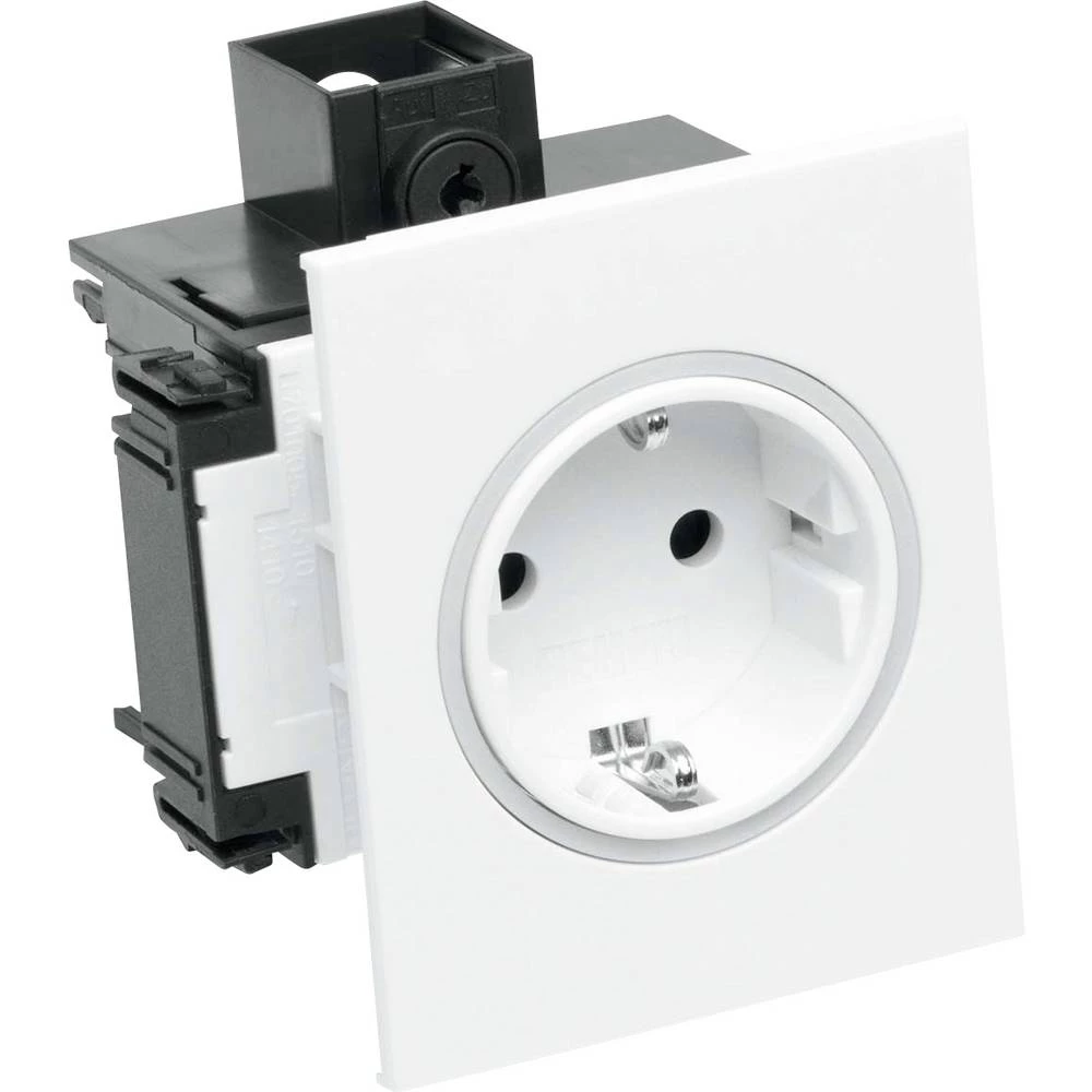 OBO Bettermann 6121002 utičnica uređaja (Š x V) 73 mm x 82 mm 1 St. krem-bijela slika