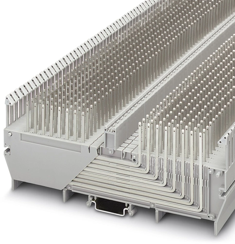 RV 8-TP(2,4X0,8)L - ranžirni konektor RV 8-TP(2,4X0,8)L Phoenix Contact sive boje, sadržaj: 5 kom. slika