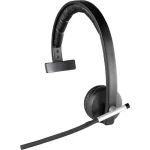 PC naglavne slušalice sa mikrofonom USB, Bežični 2.4 GHz Mono, Bežične Logitech Mono H820e Na ušima