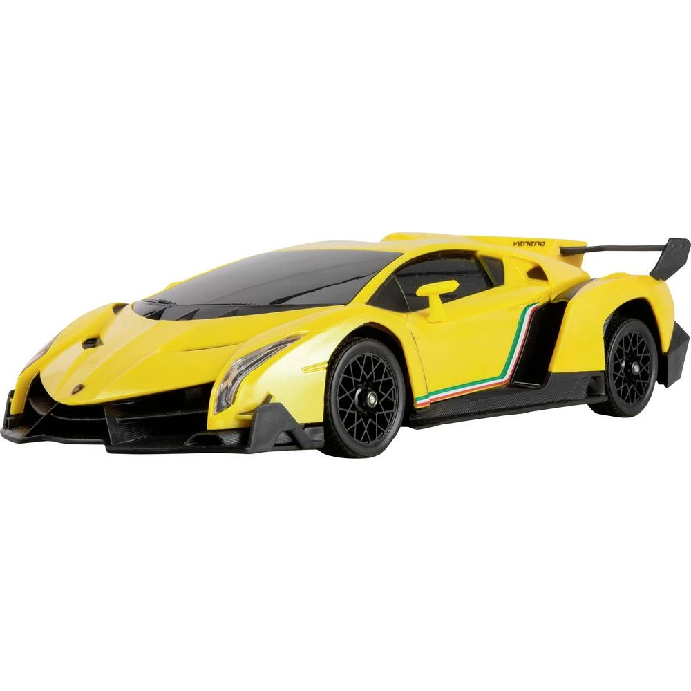 Amewi Veneno Drift Car žuta s četkama 1:18 RC model automobila električni Drift pogon na sva četiri kotača (4wd) RtR 2,4 slika