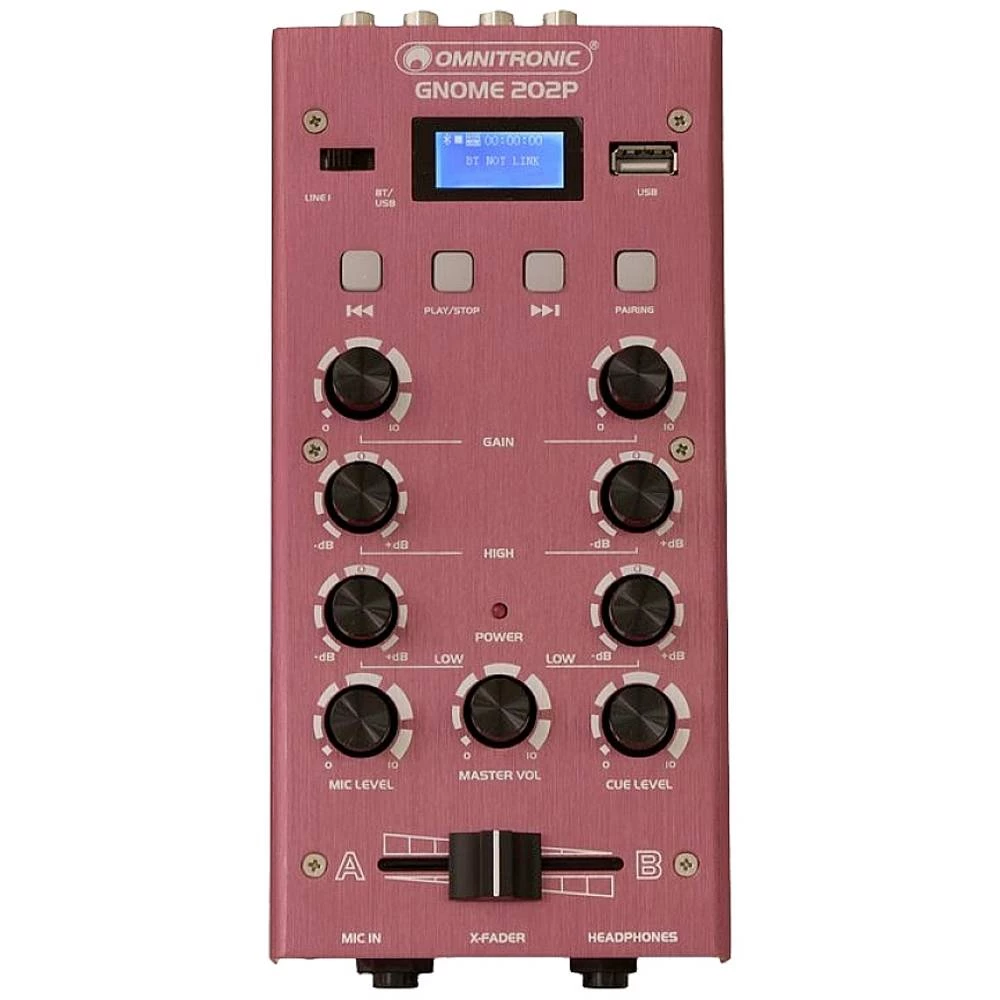 Omnitronic GNOME-202P DJ mixer slika