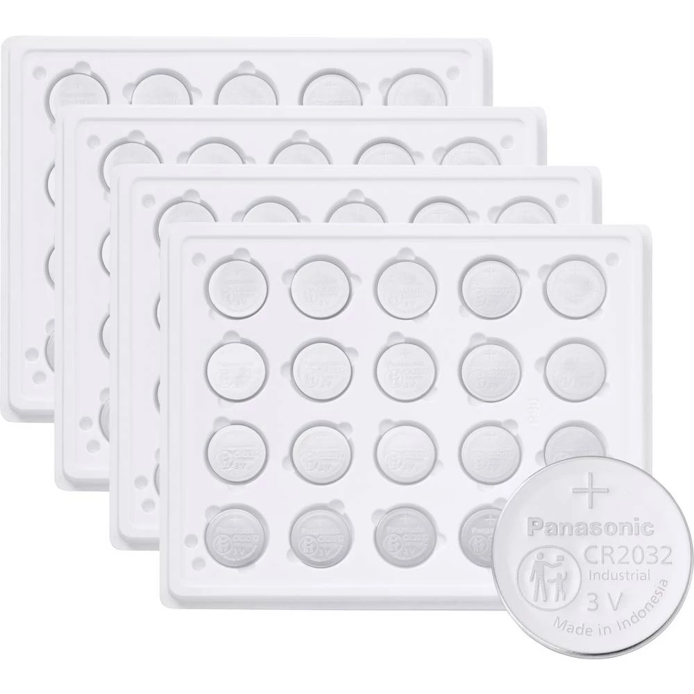 Panasonic gumbasta baterija CR 2032 3 V 400 kom. 225 mAh litijev CR2032 slika