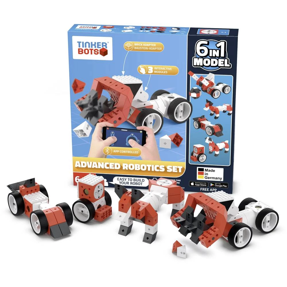 TINKERBOTS Komplet za sastavljanje robota Robotics Advanced Set slika
