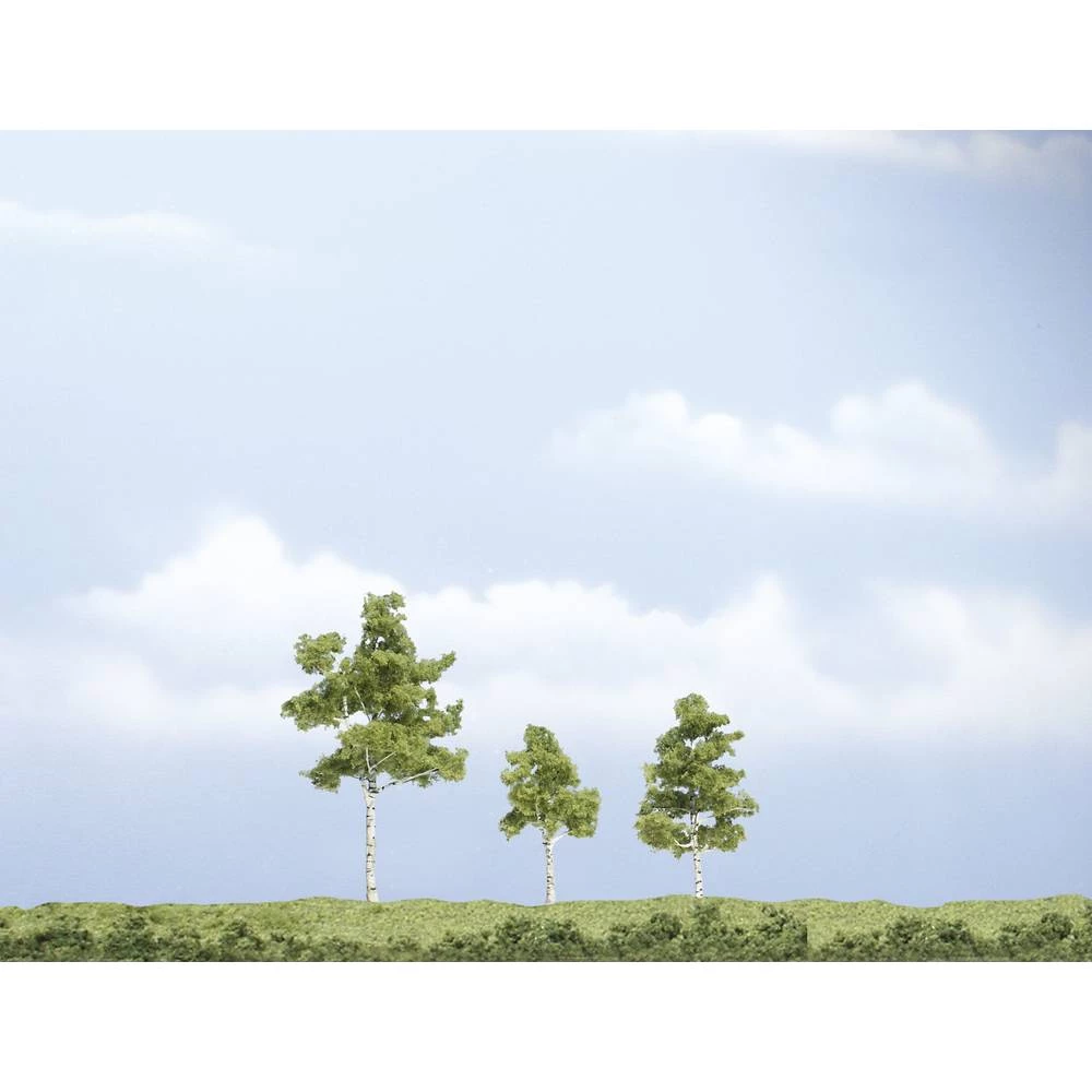 Paket stabla Breza 40 Do 75 mm Woodland Scenics WTR1605 Srednjezelena 3 ST slika