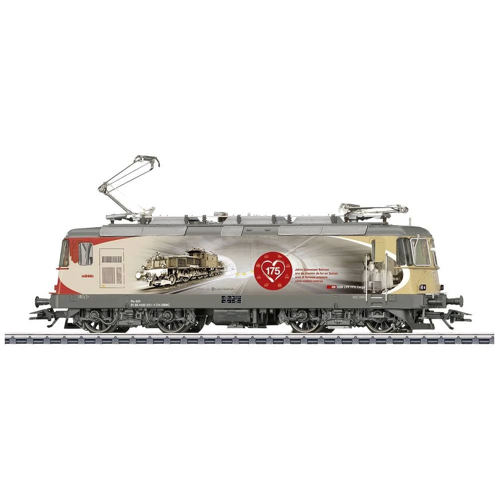 Märklin 37875 H0 električna lokomotiva Re 420 "175 godina SBB" SBB-a slika