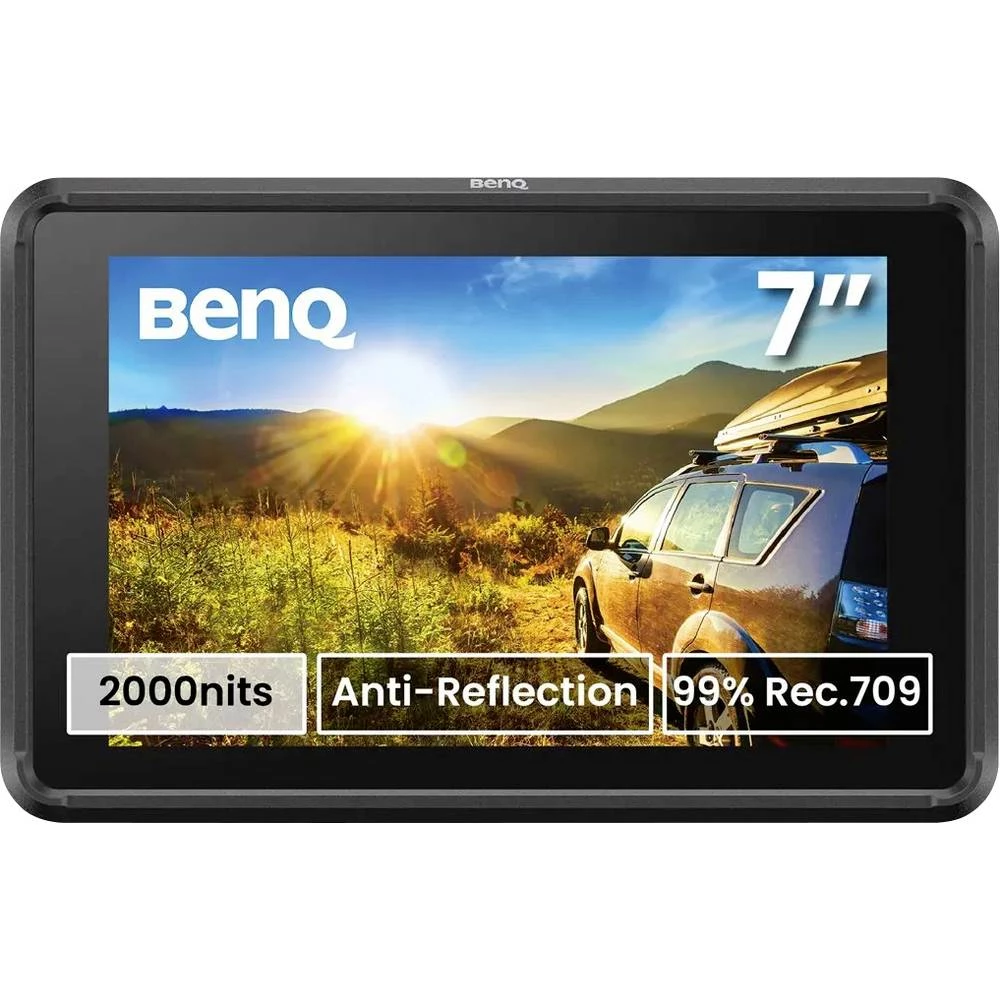 BenQ PVS7 LCD zaslon 17.8 cm (7 palac) 1920 x 1200 piksel 16:10 30 ms HDMI™, utičnica za slušalice, microSD IPS LCD slika