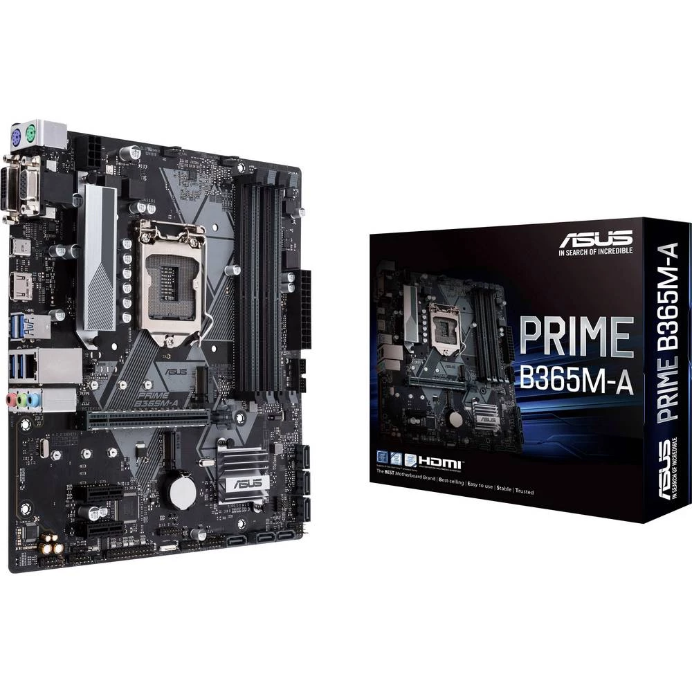 Asus PRIME B365M-A matična ploča Baza Intel® 1151 Faktor oblika Micro-ATX Set čipova matične ploče Intel® B365 slika