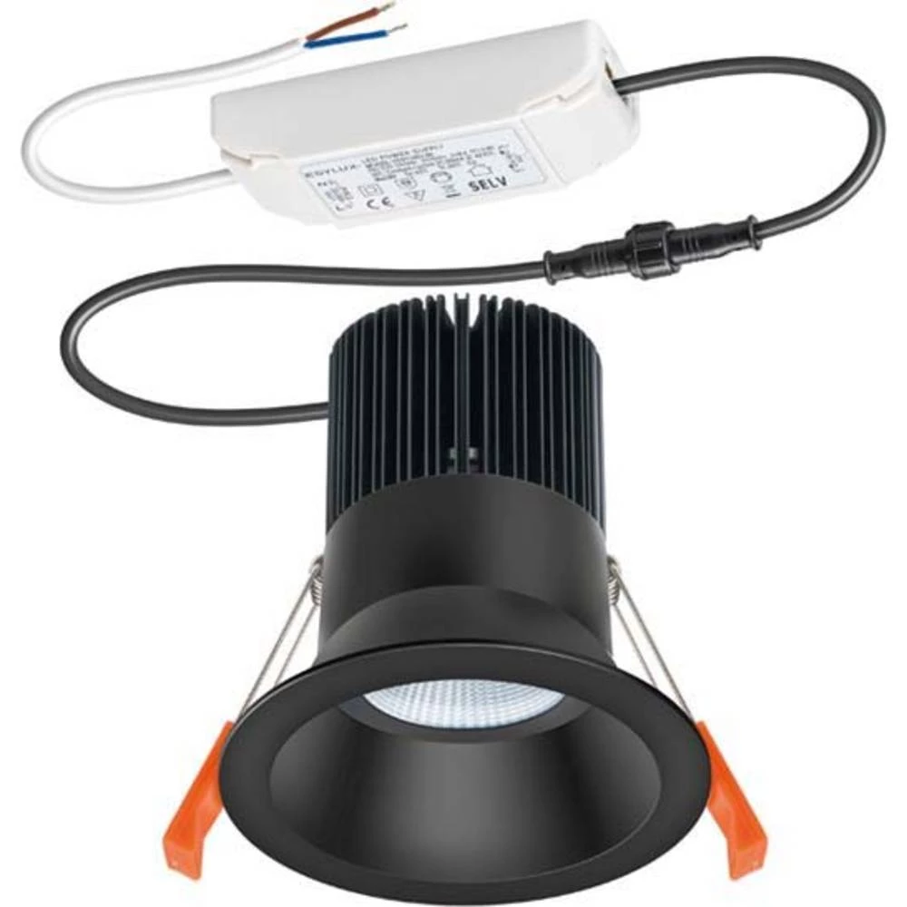 ESYLUX IDLSTI24 #EO10304026 EO10304026 LED stropna svjetiljka ATT.CALC.EEK: LED Bijela Crna slika