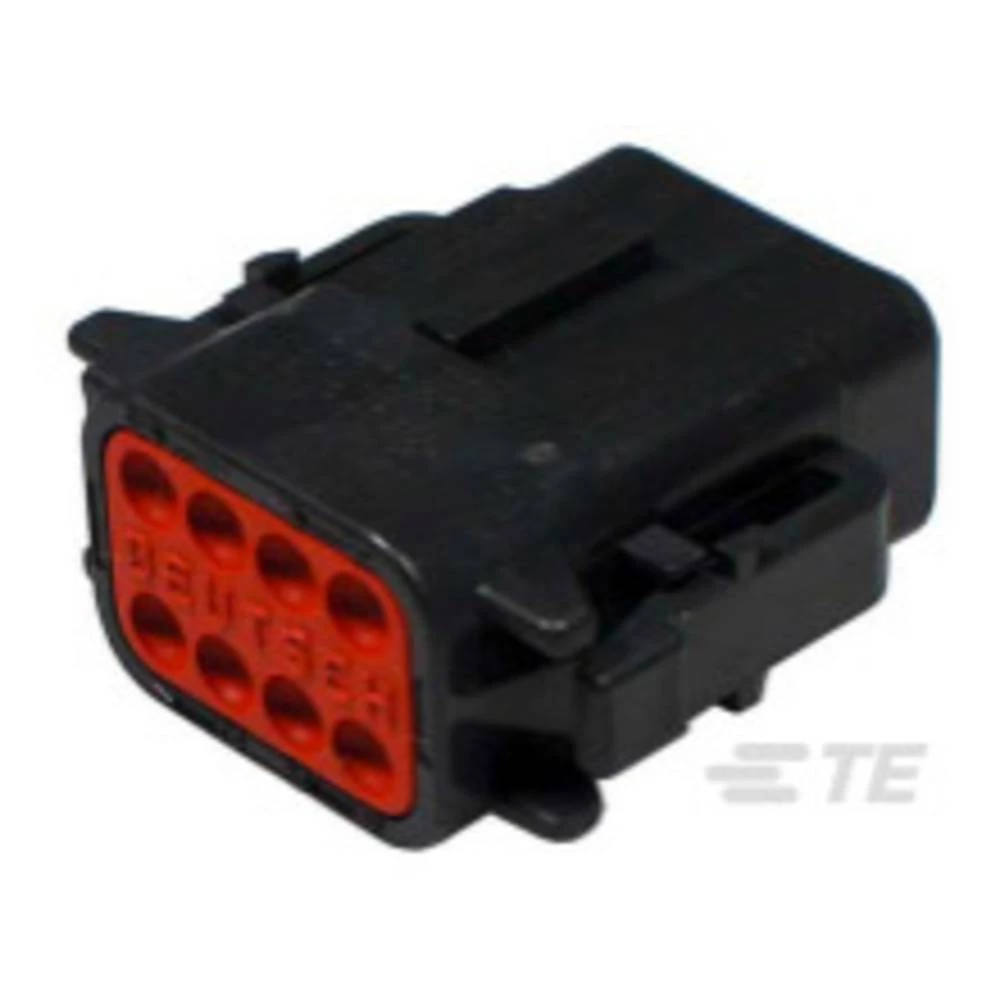 TE Connectivity Kućište kabelske utičnice DTM Ukupan broj polova 8 DTM06-08SB 1 ST slika